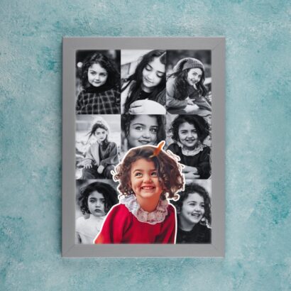 Childhood Smiles Collage Frame