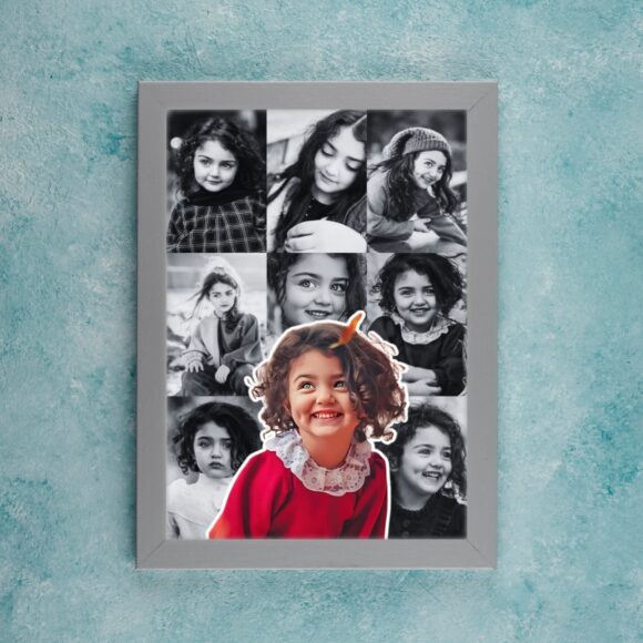 Childhood Smiles Collage Frame