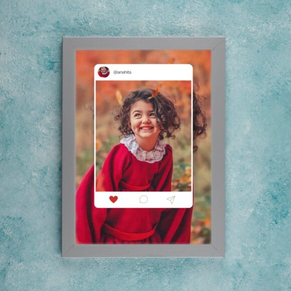 Instagram Style Portrait Frame