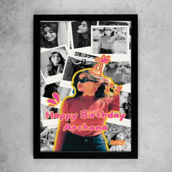 Vibrant Collage Pop Frame - Image 2