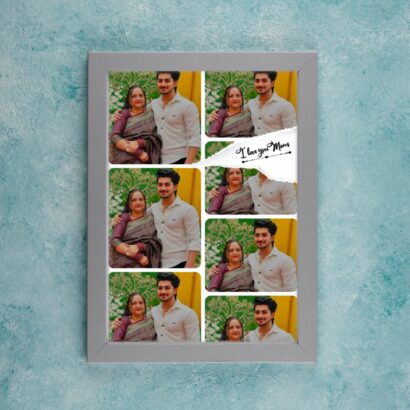 Warm Outdoor Family Collage for Mom