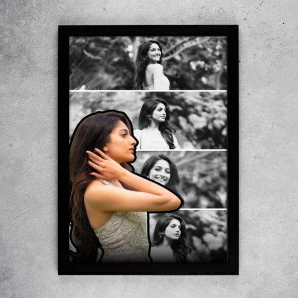 Vertical Trio Frame in Monochrome - Image 2