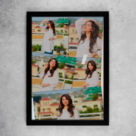 Multi-Memory Collage Frame – 5 Photo Layout - Image 2