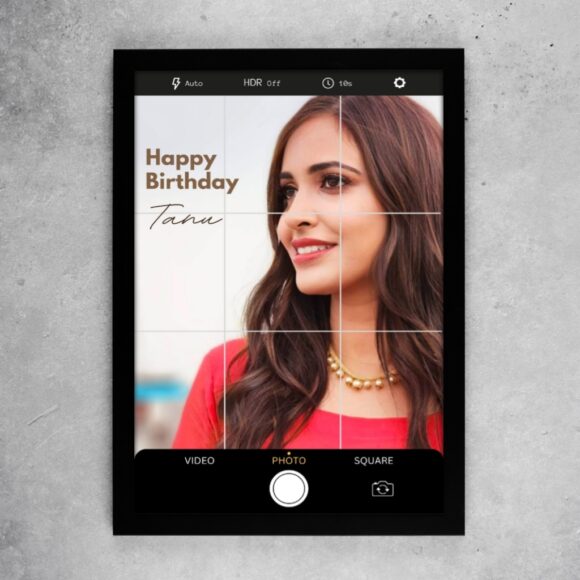 Selfie Camera UI Birthday Frame - Image 2
