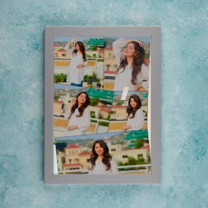 Multi-Memory Collage Frame – 5 Photo Layout