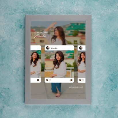 Instagram Theme Personalized Photo Frame