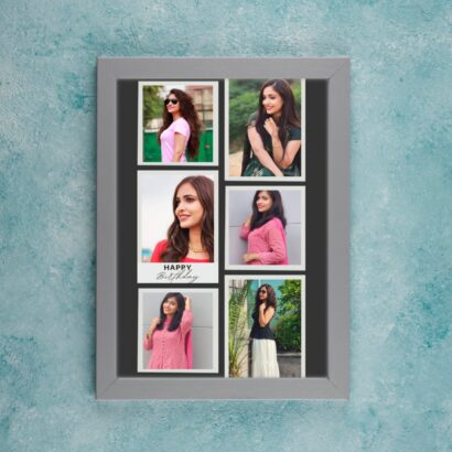 Stylish Portrait Collage Frame for Girls
